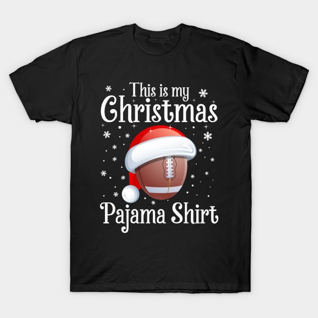 This Is My Christmas Rugby Pajama Shirt T-Shirt by DragonTees